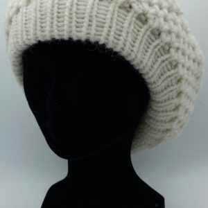 Béret tricoté femme