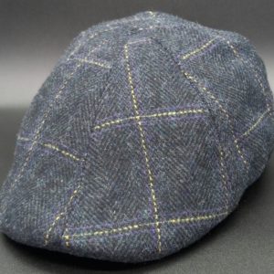casquette bombée motif écossais