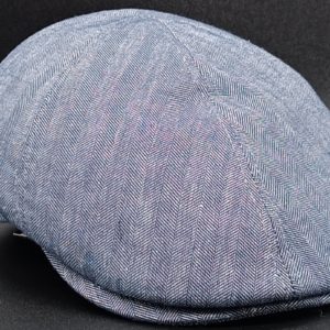 béret bombé lin + coton