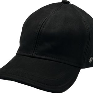 baseball Lookhat cuir noir
