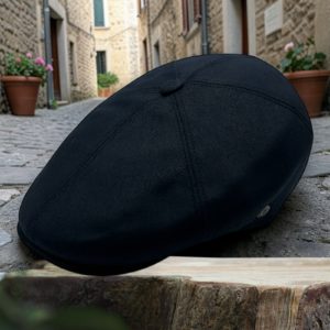 casquette Lookhat 6 pans + bouton imperméable